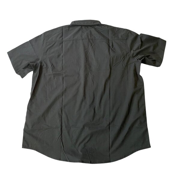 NWT Carhartt Relaxed Fit Black Short-Sleeve Shirt Belle Plaine Logo XL - Picture 2 of 13